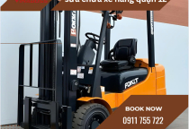 Chuyên sửa chữa xe nâng quận 12 - Hỗ trợ tận nơi 24/7