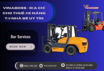 Vinaboss - Địa chỉ cho thuê xe nâng tại nhà bè uy tín