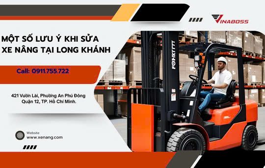 Sửa xe nâng tại Long Khánh uy tín