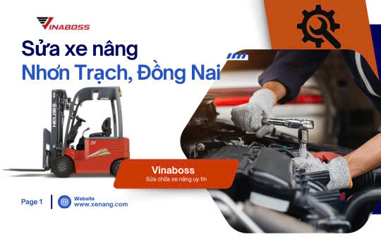 Sửa xe nâng tại Nhơn Trạch Đồng Nai uy tín