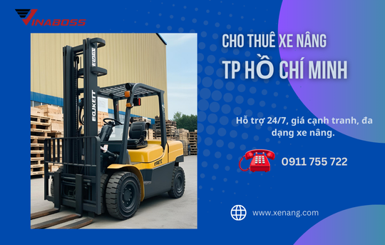 Cho Thuê xe nâng tại TP Hồ Chí Minh
