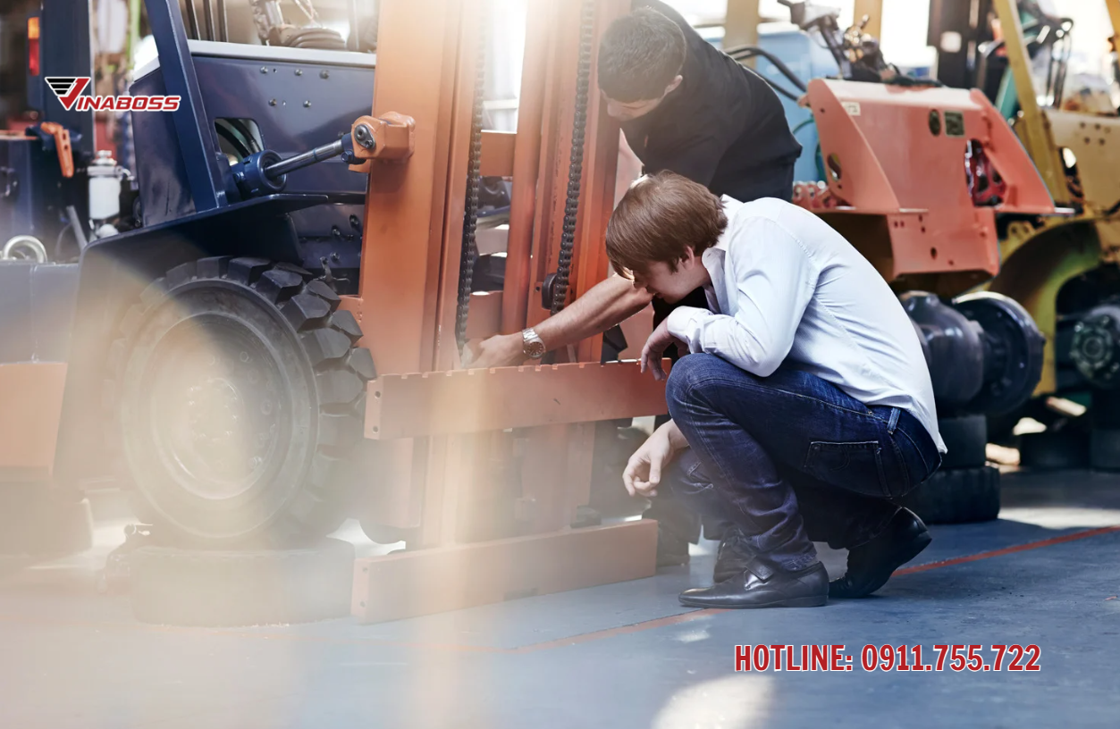dịch vụ sửa xe nâng tại bến tre Vinaboss nhanh chóng