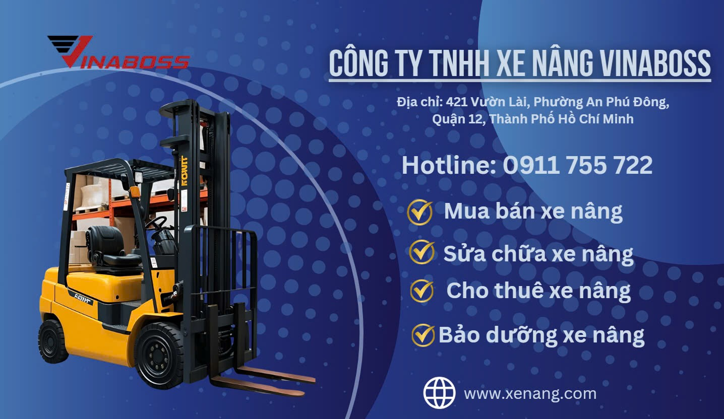 Công ty TNHH xe nâng Vinaboss - Dịch vụ cho thuê xe nâng Dĩ An