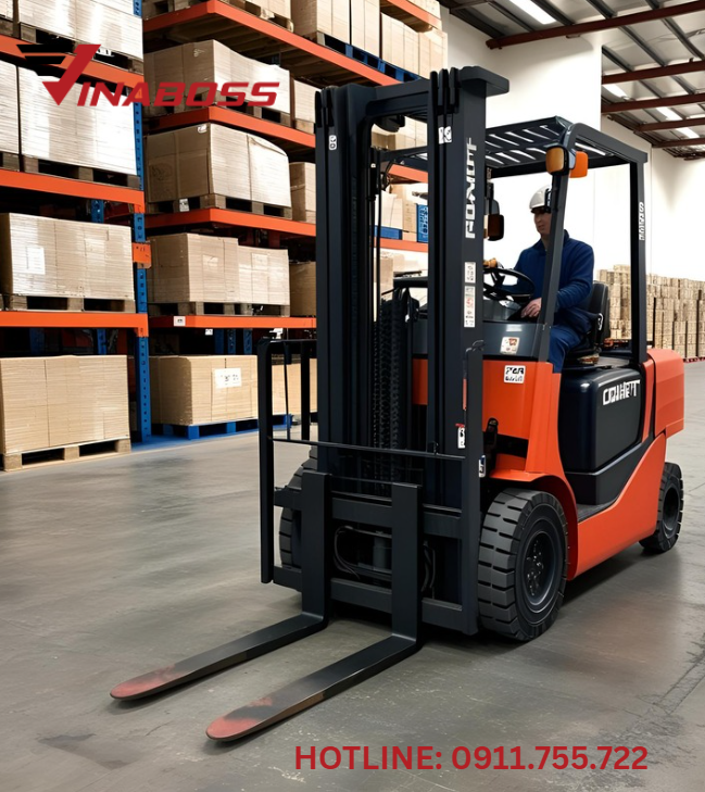 Dịch vụ thuê xe nâng tại Dĩ An, Bình Dương