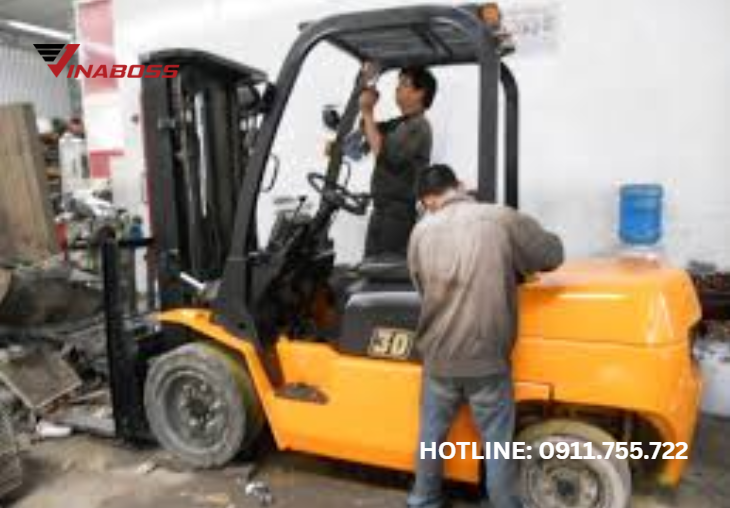 Sửa chữa thay thế phụ tùng xe nâng uy tín