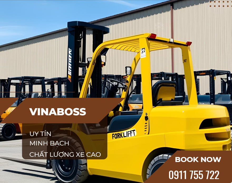 Dịch vụ cho thuê xe nâng Vĩnh Long giá tốt