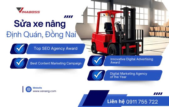 Sửa xe nâng tại Định Quán, Đồng Nai uy tín