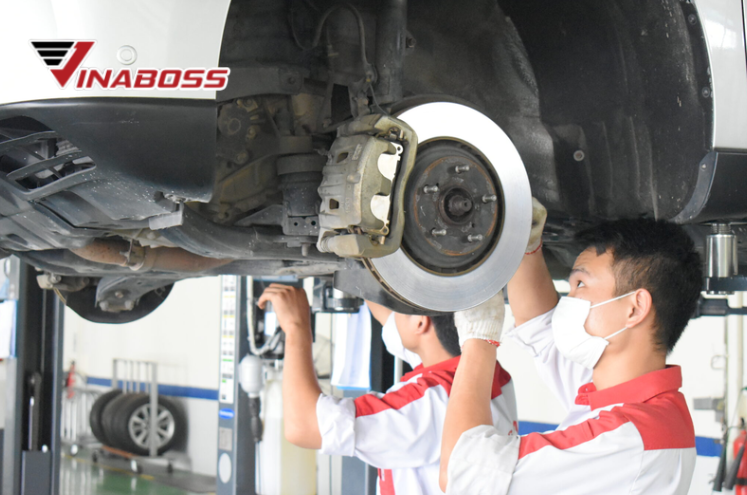 Sửa chữa xe nâng -  Kiểm tra hệ thống Phanh xe nâng