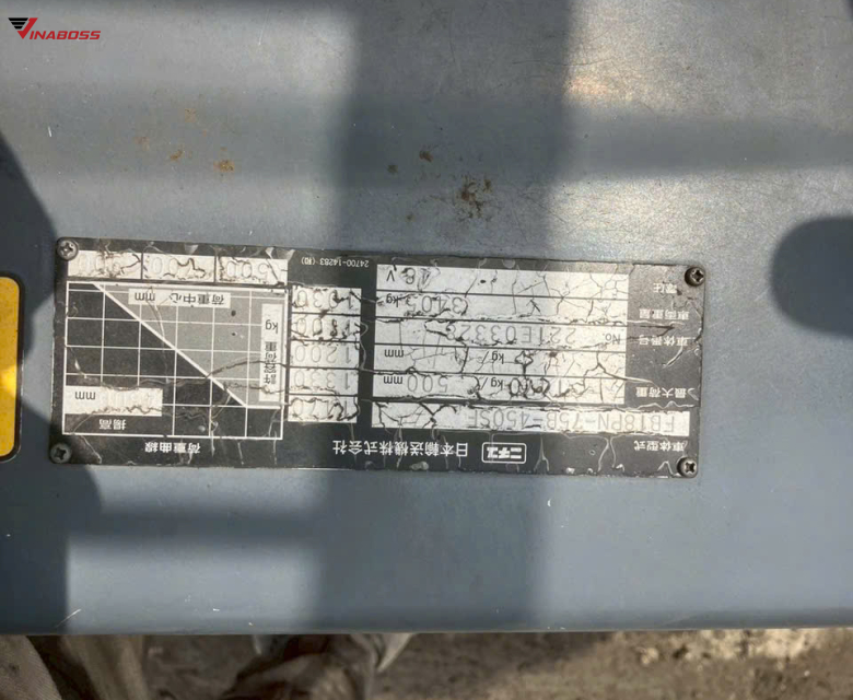 Xe Nâng Điện Kẹp Tròn Ngồi Lái NICHIYU FB18PN