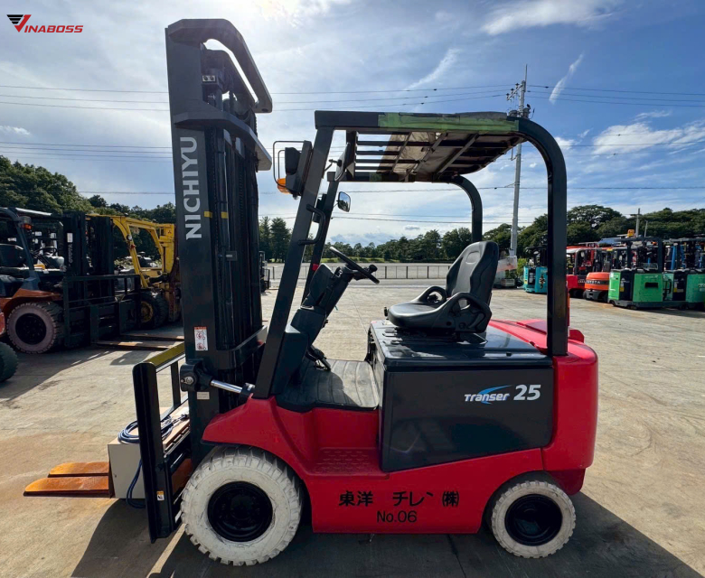 Xe Nâng Điện Ngồi Lái NICHIYU FB25PN-77C-400SE