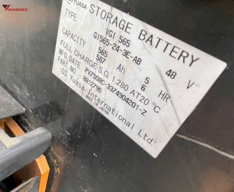 Xe Nâng Điện Ngồi Lái SUMITOMO 51FB25PXII