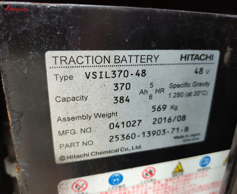 Xe Nâng Điện Đứng Lái 1.500kg TOYOTA 7FBRS15